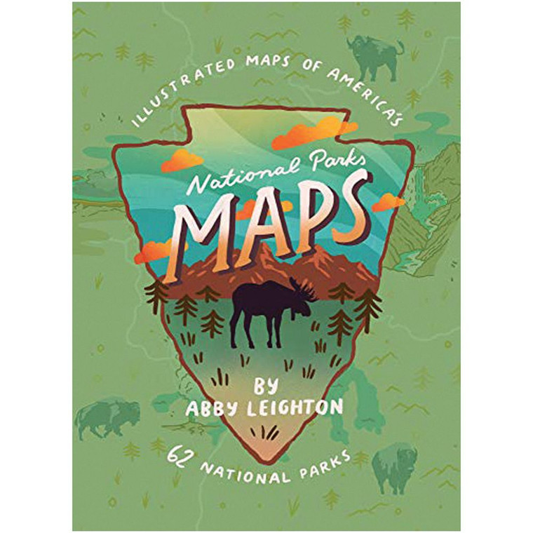 National Parks Maps, made by GIBBS SMITH -