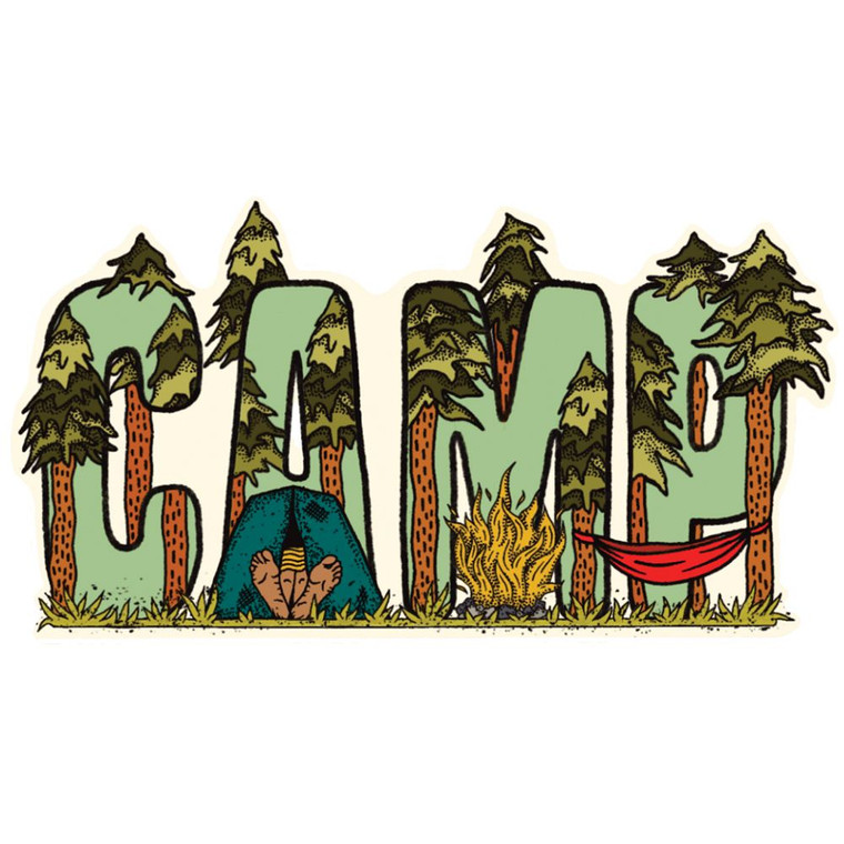 Camp, made by STICKER ART - CAMP