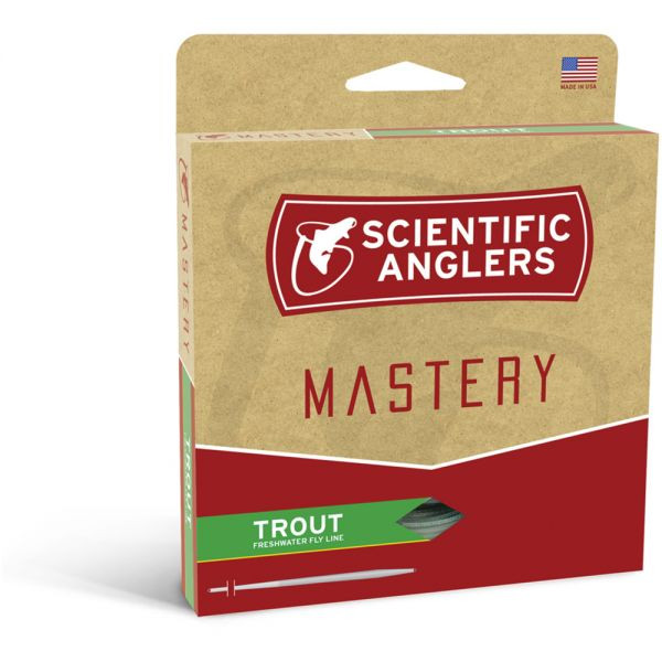 Mastery Trout Wf5F Opt Grn/Grn, made by Scientific Anglers -