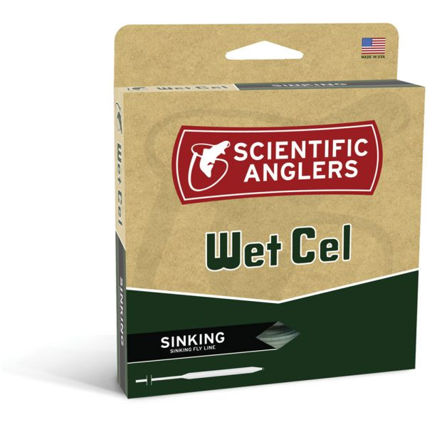 Wet Cel Type Iv Sink Wf6S Char, made by Scientific Anglers -