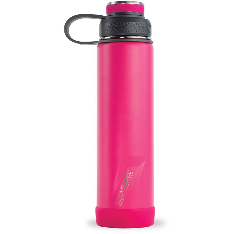 Boulder 24 Oz Trimax Magenta, made by Eco Vessel -
