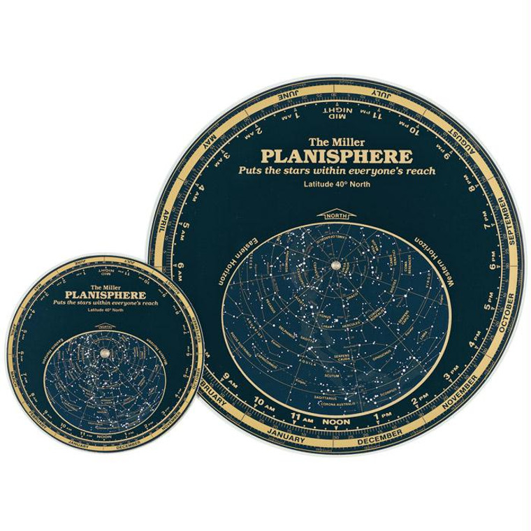 Miller Planisphere 50N/10.5, made by Miller Planisphere -
