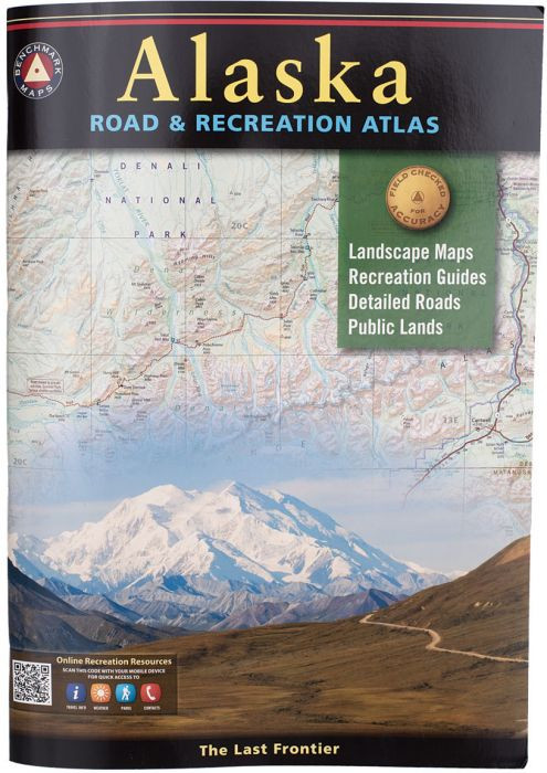 Alaska Road & Recreation Atlas, made by Benchmark -