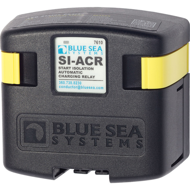 Blue Sea 7610 120 Amp SI-Series Automatic Charging Relay, made by Blue Sea Systems - 7610