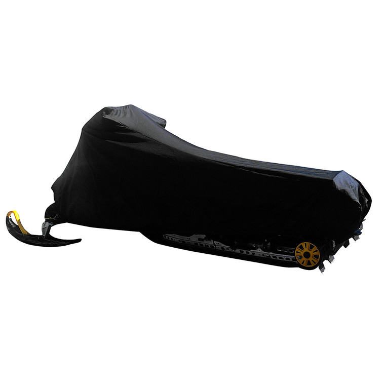 Carver Sun-Dura X-Small Snowmobile Cover - Black, made by Carver by Covercraft - 1000S-02