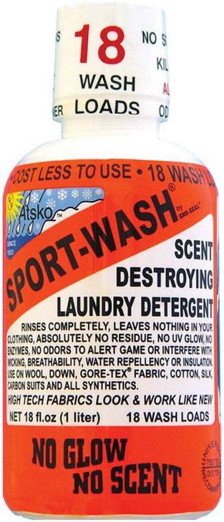 Sport Laundry Detergent 18 Oz, made by ATSKO -
