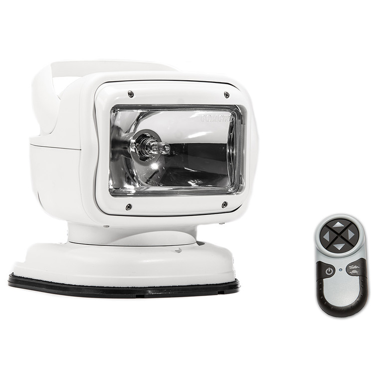Golight Radioray GT Series Portable Mount - White Halogen - Wireless Handheld Remote Permanent Shoe Mount, made by Golight - 7900GT