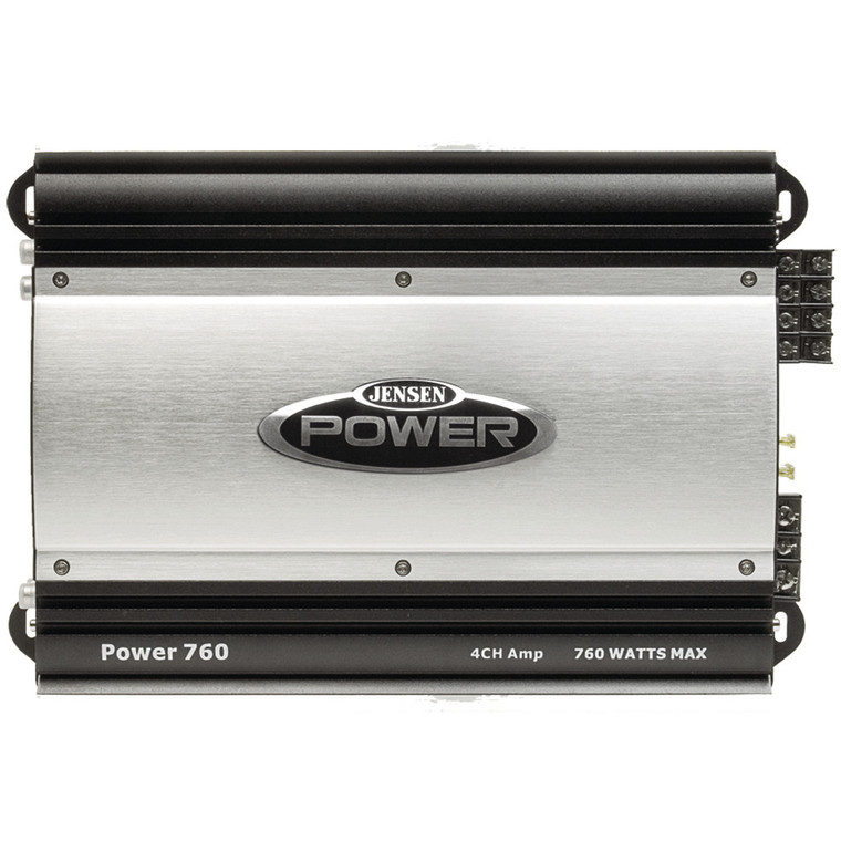 JENSEN POWER760 4-Channel Amplifier - 760W, made by JENSEN - POWER 760 JENSEN POWER760 4-Channel Amplifier - 760W, made by JENSEN - POWER 760