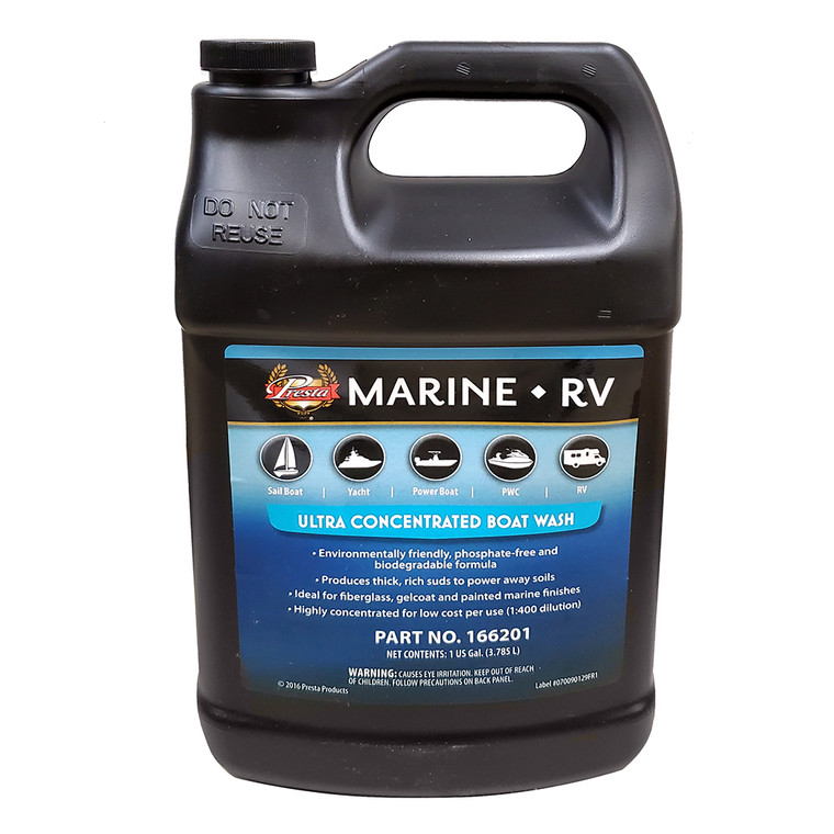 Presta Ultra Concentrated Boat Wash - 1 Gallon, made by Presta - 166201