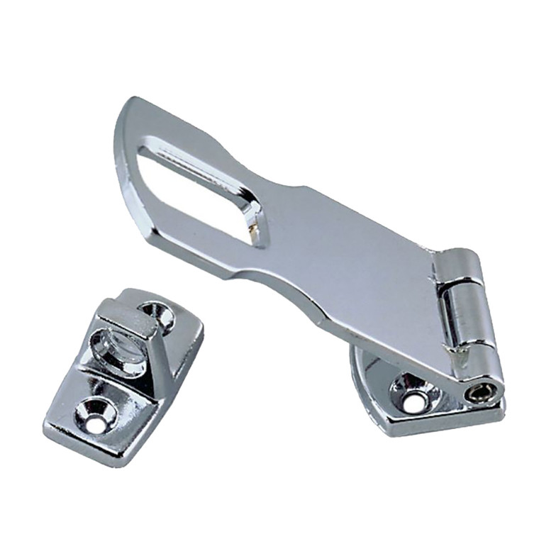 Perko Chrome Plated Zinc Hasp - 3", made by Perko - 1198DP2CHR