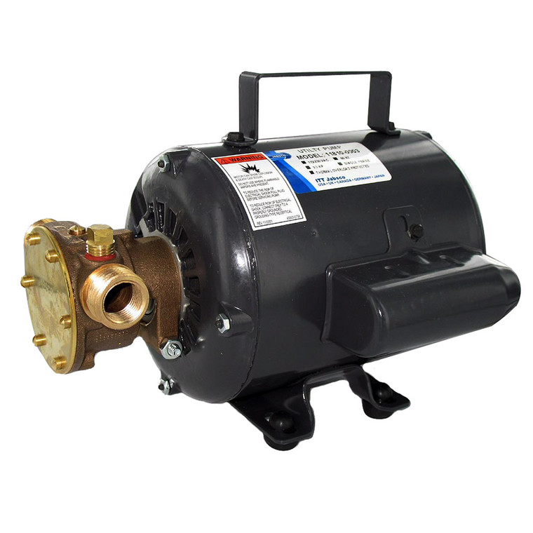 Jabsco Bronze AC Motor Pump Unit - 115v, made by Jabsco - 11810-0003