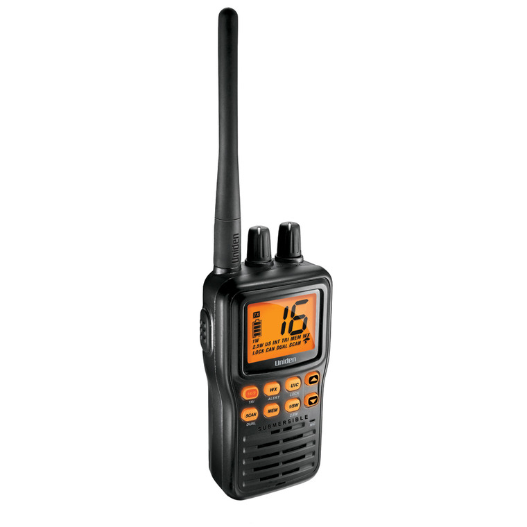 Uniden MHS75 HH VHF w/Li-Ion Battery DC Charger Only, made by Uniden - MHS75