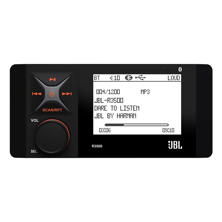 JBL R3500 Stereo Receiver AM/FM/Bluetooth, made by JBL - JBLR3500