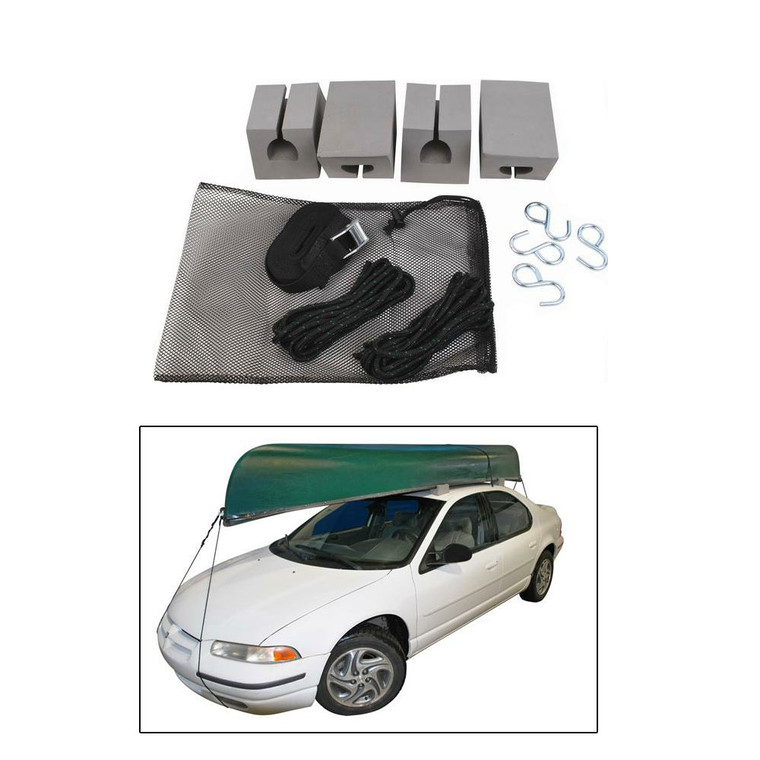Attwood Canoe Car-Top Carrier Kit, made by Attwood Marine - 11437-7