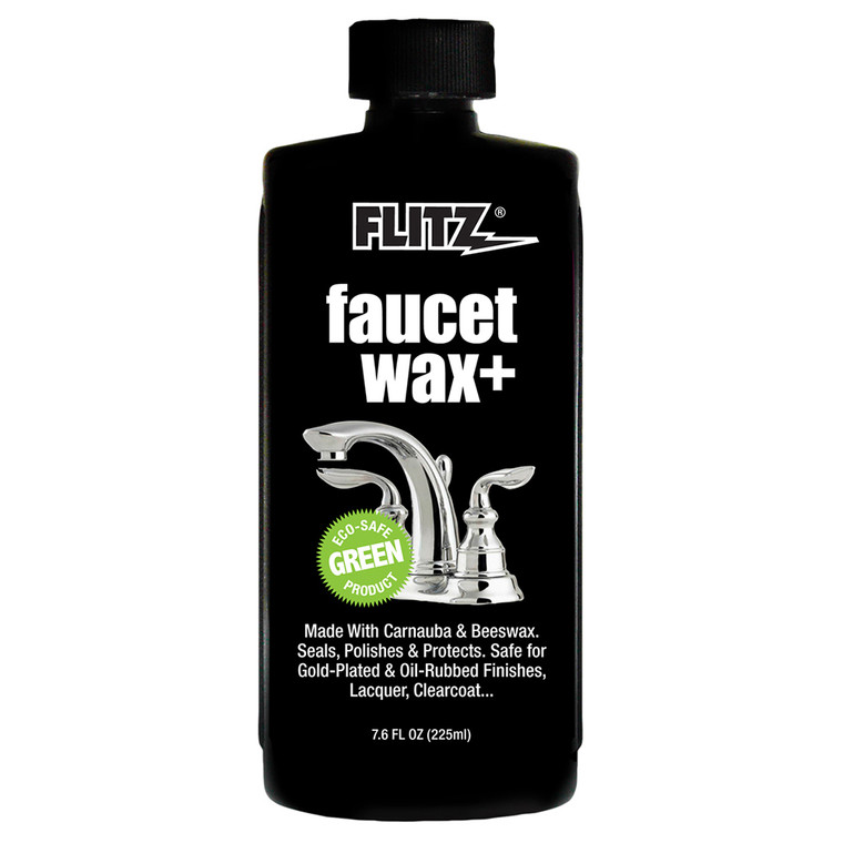 Flitz Faucet Waxx Plus - 7.6oz Bottle, made by Flitz - PW 02685