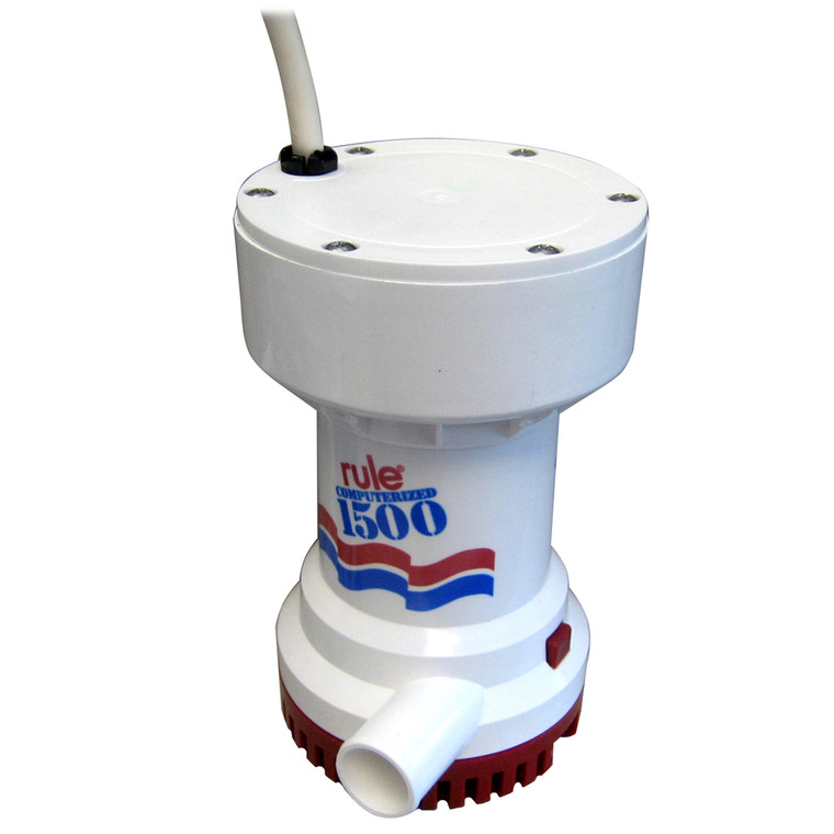 Rule 1500 G.P.H. Automatic Bilge Pump, made by Rule - 51S