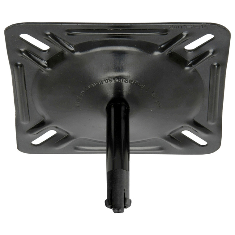 Springfield KingPin™ 7" x 7" Seat Mount w/o Spring - E-Coat Finish, made by Springfield Marine - 1615204-EC