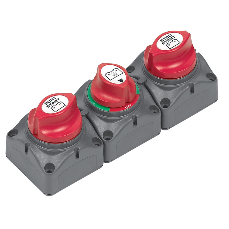 BEP Battery Distribution Cluster f/Twin Engines w/Two Battery Banks, made by BEP Marine - 715-S