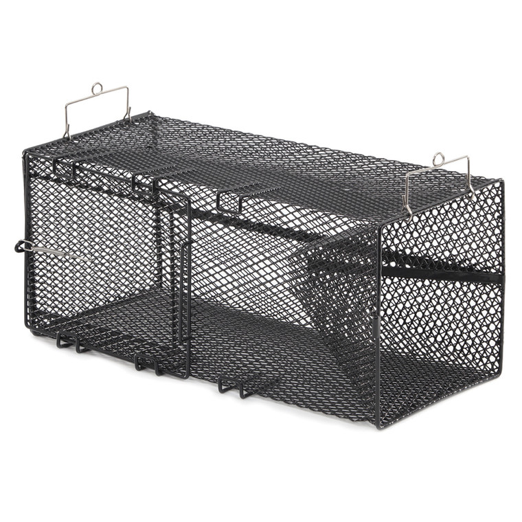 Frabill Black Pinfish Rectangular Trap - 18" x 12" x 8", made by Frabill - 1264