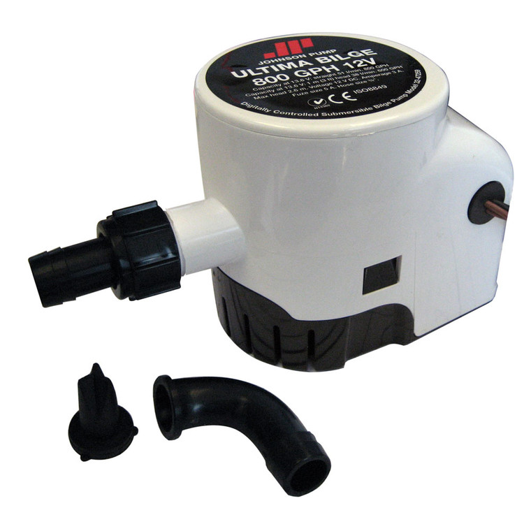 Johnson Pump Ultima Bilge 800 GPH 3/4" Hose Dura Ports, made by Johnson Pump - 32-47259-003