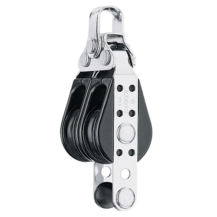 Harken 29mm Double Bullet Block w/Becket, made by Harken - 085