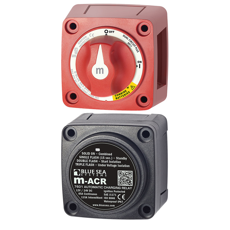 Blue Sea 7649 Mini Add-A-Battery Kit, made by Blue Sea Systems - 7649