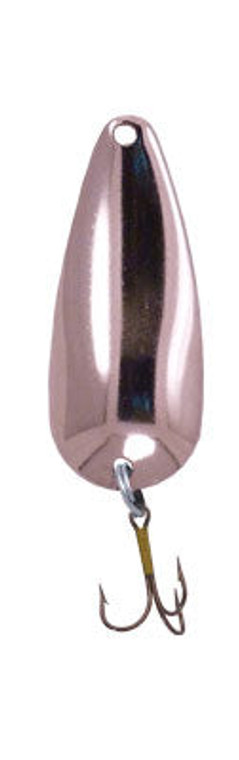 Rainbow Pot-O-Gold Spoon 1/2 PlainNickle, made by Rainbow Plastic Baits -
