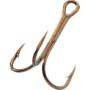 Eagle Claw Bronze Lazer Treble 5ct Size 3/0, made by Eagle Claw -