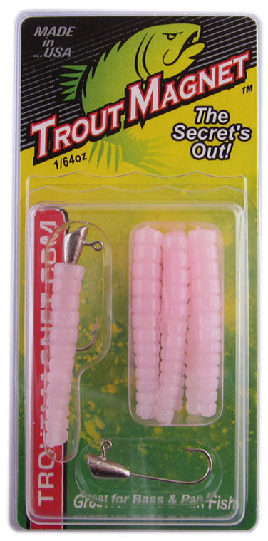 Leland Trout Magnet 1/64oz 9ct Bubble Gum, made by Trout Magnet Baits -