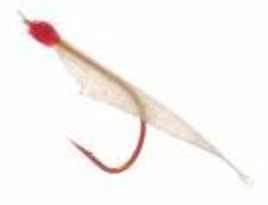 Daiichi Sabiki Rig Red/White Size 6, made by Daiichi Hooks -