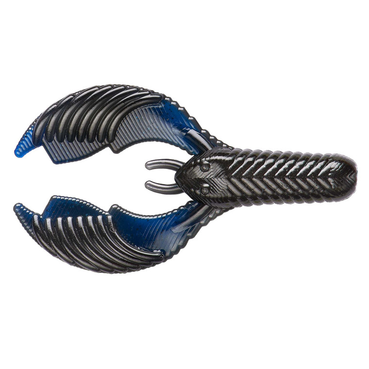 Yum Craw Chunk 2.75" 8ct Black/Blue Shadow, made by Yum Baits -