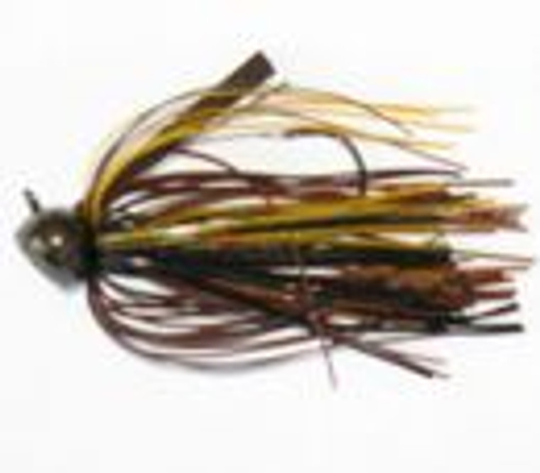 Buckeye Football Jig 3/4oz Gold Craw, made by Buckeye Baits -