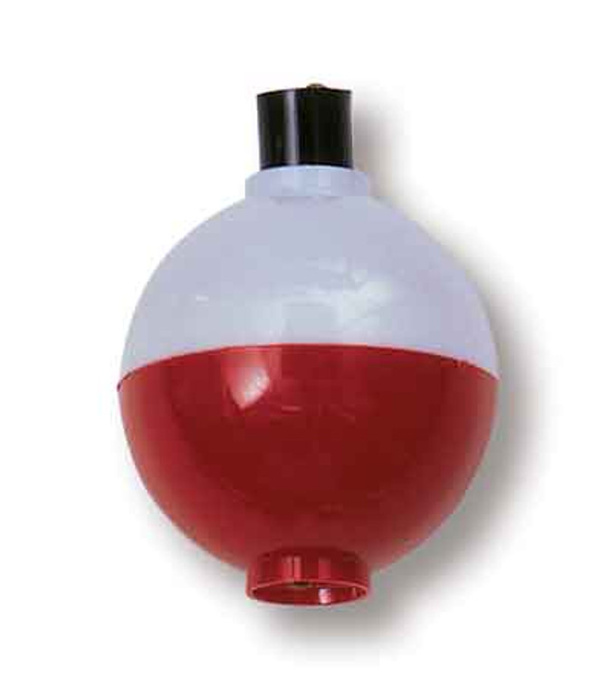 Betts Snap-On Floats Red/White 1.00" 50ct, made by Betts Tackle -