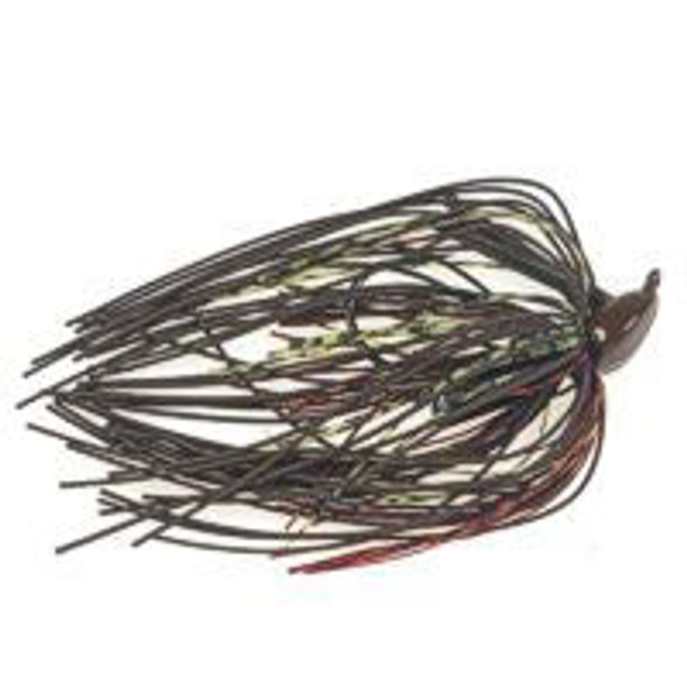 Buckeye Mop Jig 3/8oz Watermelon Red, made by Buckeye Baits -