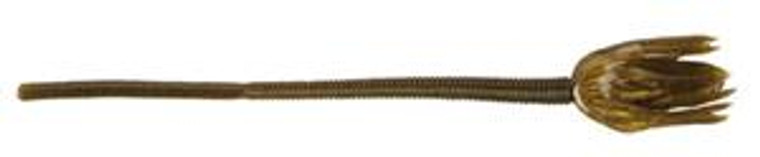 Yum Shakalicious Worm 5" F2 Green Pumpkin, made by Yum Baits -
