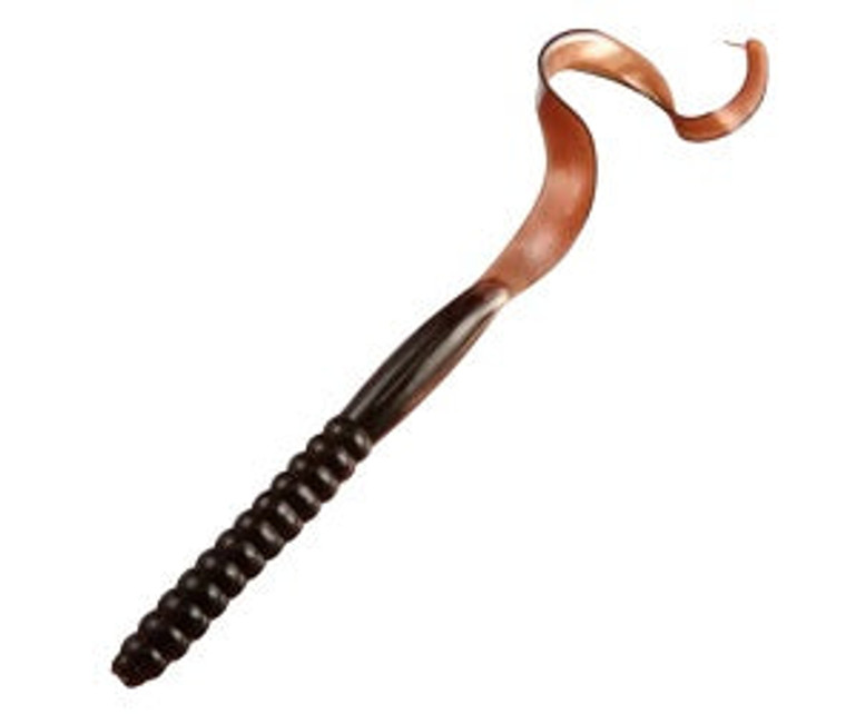 Culprit Sticky Worm 7ct Moccassin, made by Culprit Baits -
