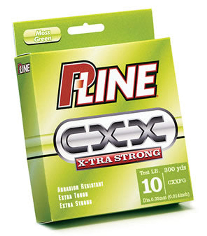 P-Line CXX-XTRA Moss Green 300yd 6lb, made by P-Line -