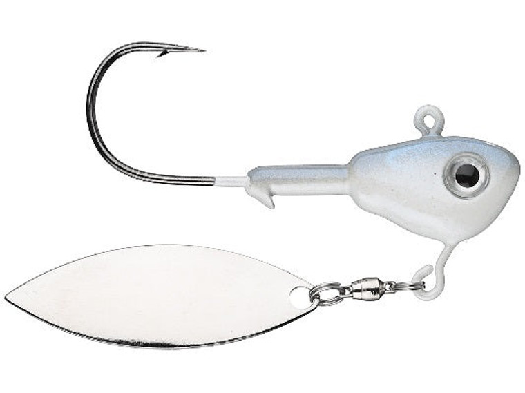 Buckeye Su-Spin Single 1/4oz Albino, made by Buckeye Baits -