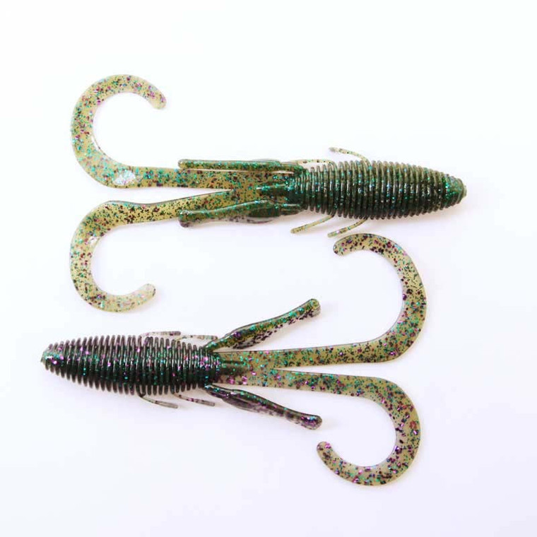 Missile D Stroyer 6" 6ct Candy Grass, made by Missile Baits -