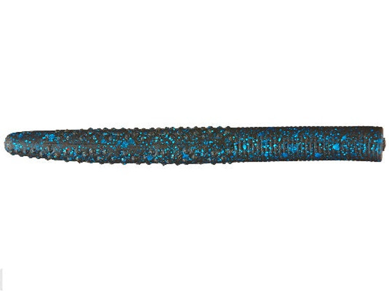 Z-MAN BIG TRD 4" 6ct Black/Blue Flake, made by Z-Man Baits -