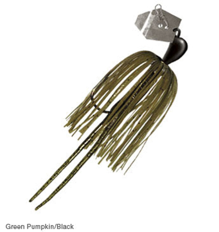 Z-MAN Chatterbait 1/2 Green Pumpkin/Black, made by Z-Man Baits -