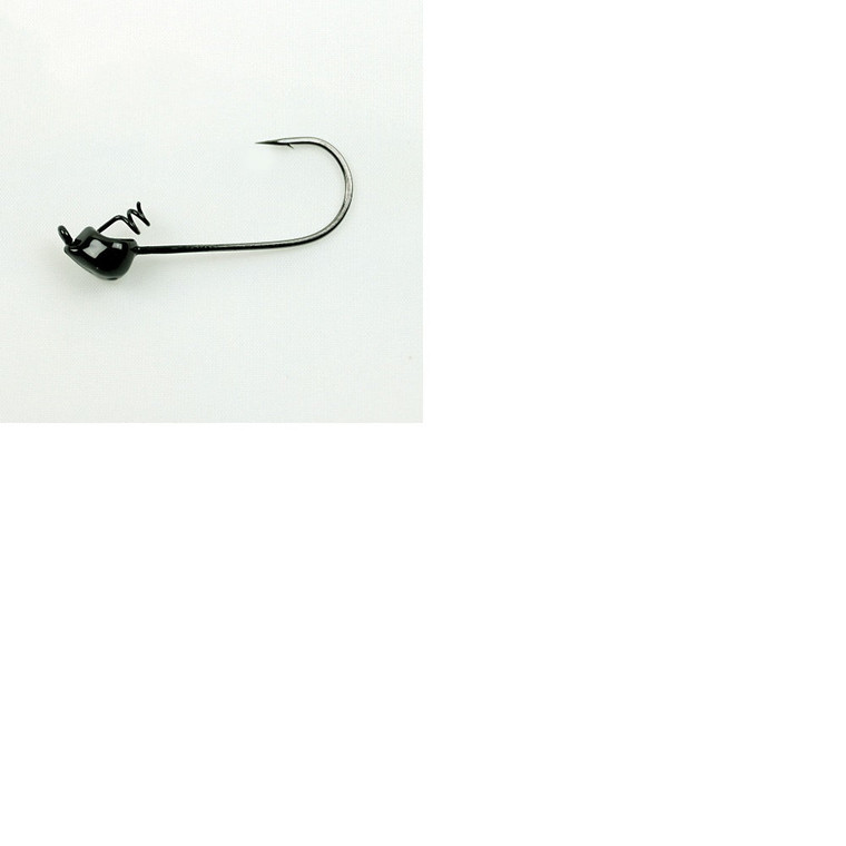 Missile Warlock Head 1/8 3ct Black, made by Missile Baits -