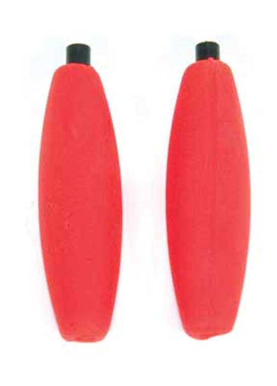 Betts Foam Float Cigar 1.50" Slim 100ct Red, made by Betts Tackle -