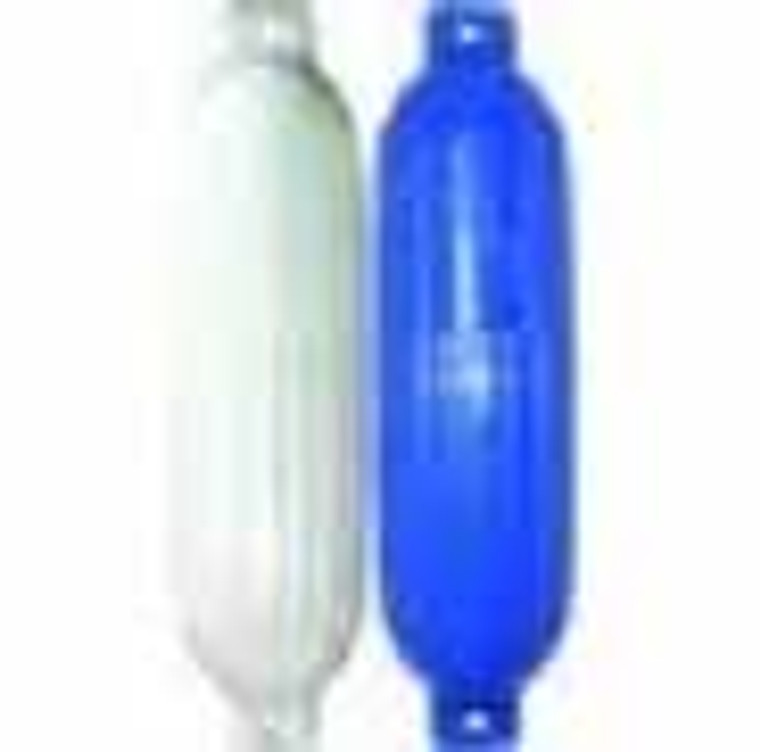 Sea Sense Boat Fender 6x22 White, made by Sea Sense Marine -