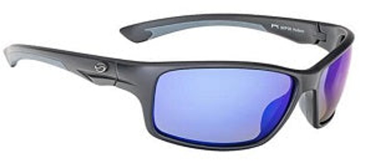 Strike King SK Plus Hudson Matte Black-Blue Mirror, made by Strike King Lure Company -