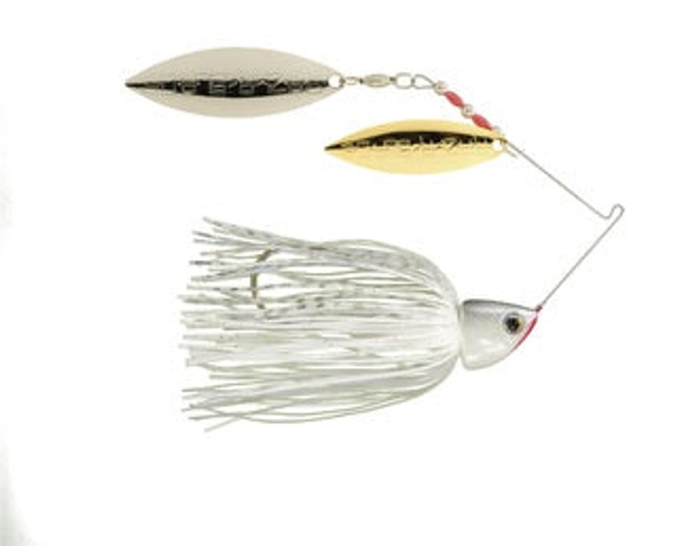 Strike King Burner 1/2oz Super White, made by Strike King Baits -