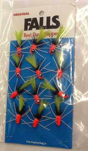 Betts Falls Fly Red/Black Size 6, made by Betts Tackle -