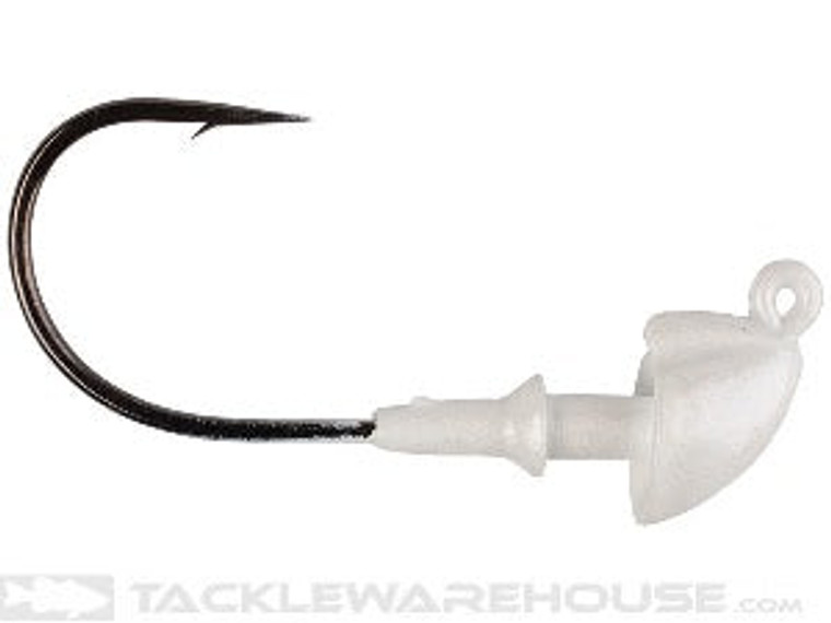 Buckeye JWill Swimbait Head 1/2 Pearl, made by Buckeye Baits -