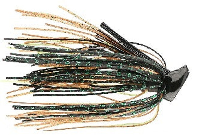 Buckeye Flat Top Finesse Jig 1/4oz Texas Craw, made by Buckeye Baits -