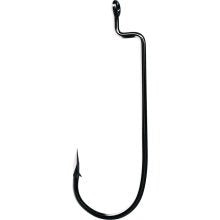 Eagle Claw Trokar HD Worm Hook Black 5ct Size 5/0, made by Eagle Claw -